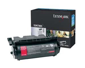 Toneris LEXMARK, 12A7360, orinlais